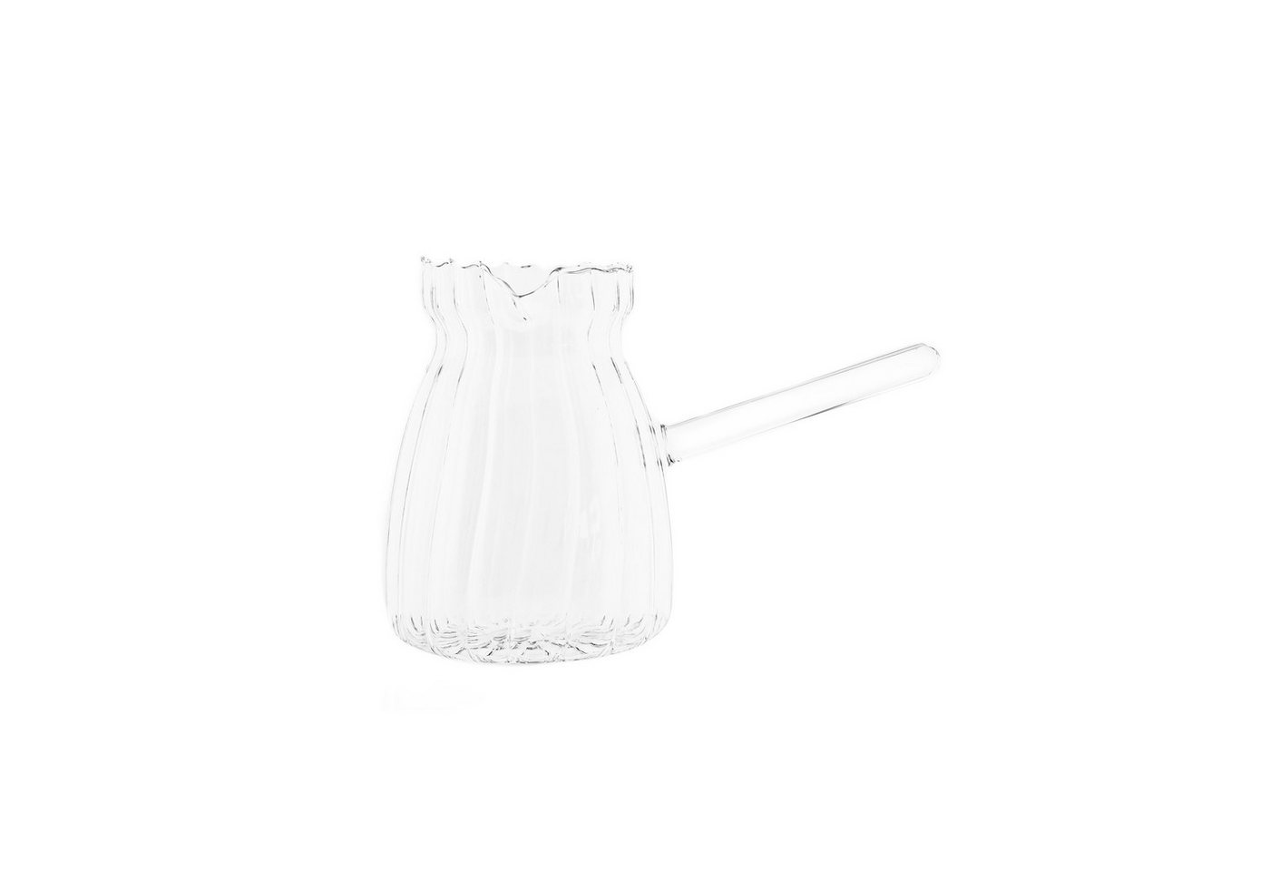 Almina Kaffeekanne Luana El Nina, 0,65 l, (1-St), aus Glas, 650 ml, Cezve für türkischen Kaffee