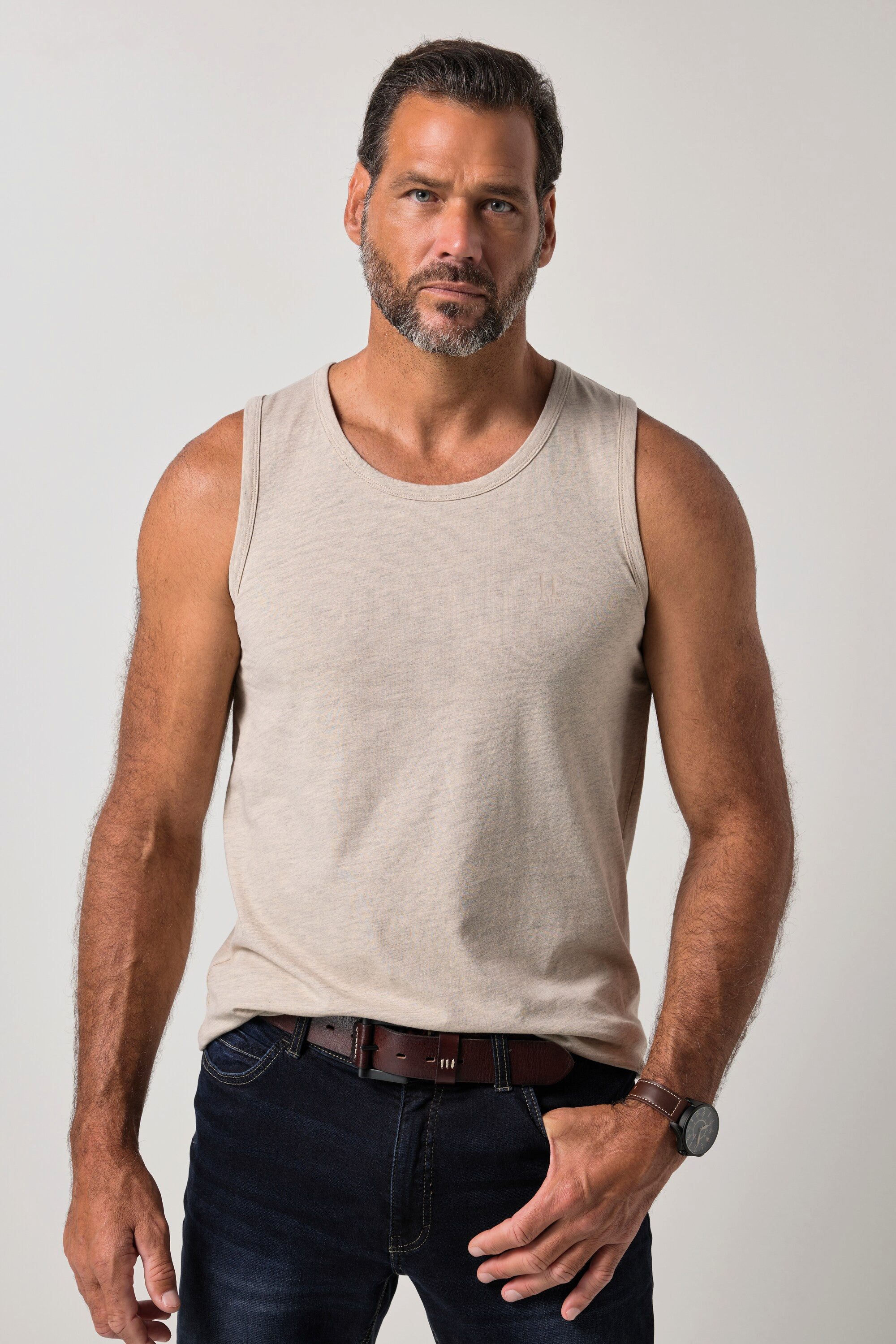 JP1880 T-Shirt Tank Top Basic ärmellos Bestseller – Bild 3 von 4