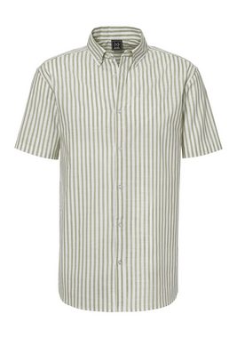 John Devin Kurzarmhemd Regular Fit, Hemd mit Button-down-Kragen aus reiner Baumwolle