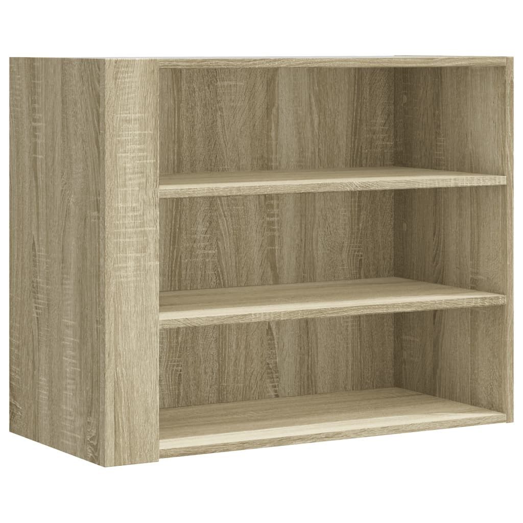 vidaXL Regal Wandregal Sonoma-Eiche 75x35x60 cm günstig online kaufen