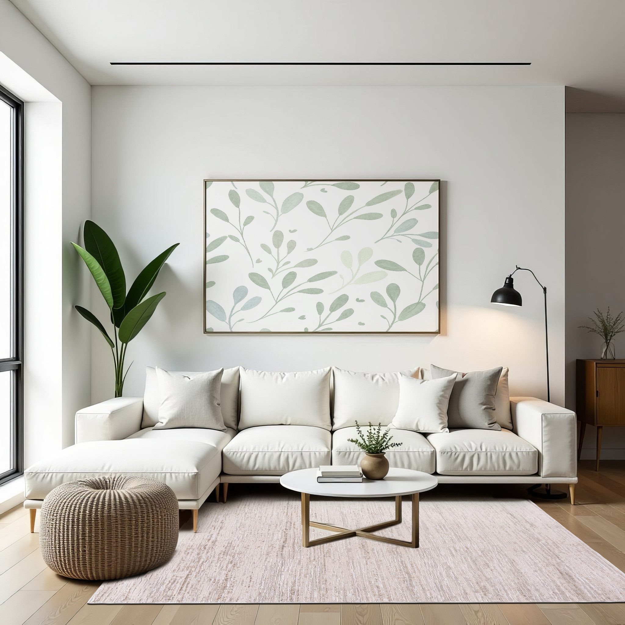 Mazovia Designteppich Modern Abstrakt Teppich für Wohnzimmer, Schlafzimmer, Büro - Stilvoll, 80 x 150 cm, Fußbodenheizung – Bild 3 von 5