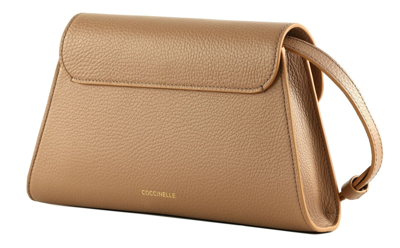 COCCINELLE Schultertasche Handbag Grained Leather, aus echtem Rindsleder