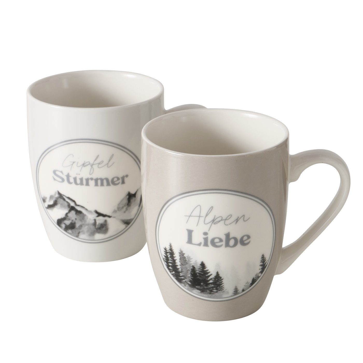 BOLTZE GRUPPE GmbH Tasse Boltze Tasse Gipfel 2 sort. 2052042