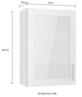 OPTIFIT Glashängeschrank Ahus Breite 60 cm