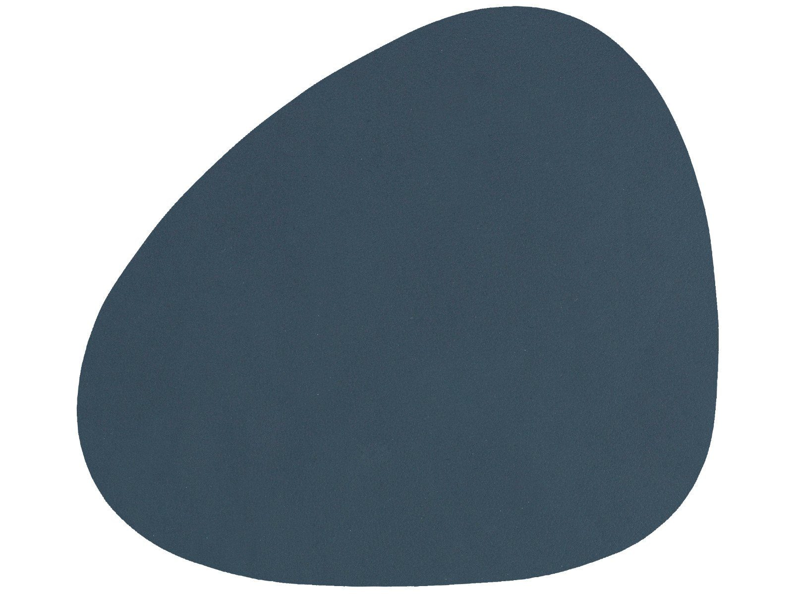 LIND DNA Platzset NUPO Подставки Curve dark blue 11 x 13 cm, Glass Mat Curve Nupo Dark Blue