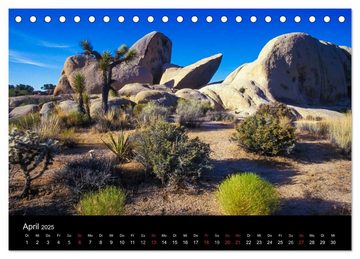 CALVENDO Wandkalender KALIFORNIEN (Tischkalender 2025 DIN A5 quer), CALVENDO Monatskalender
