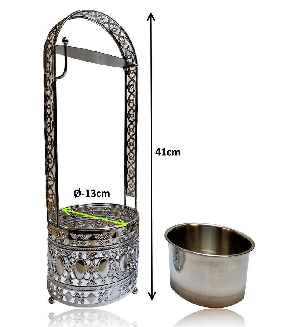 BAYLI Kohlekorb Bayli Shisha Kohlebehälter, Kohlekorb für die Shisha, Wasserpfeife