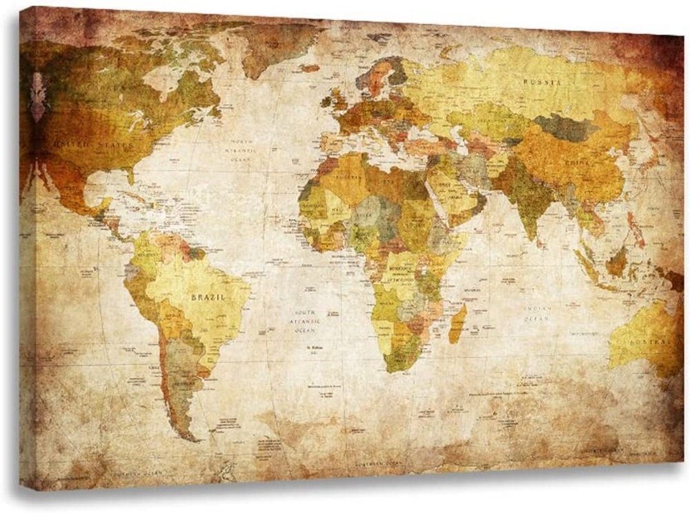 Visario Leinwandbild Wandbild auf Leinwand 80 günstig online kaufen