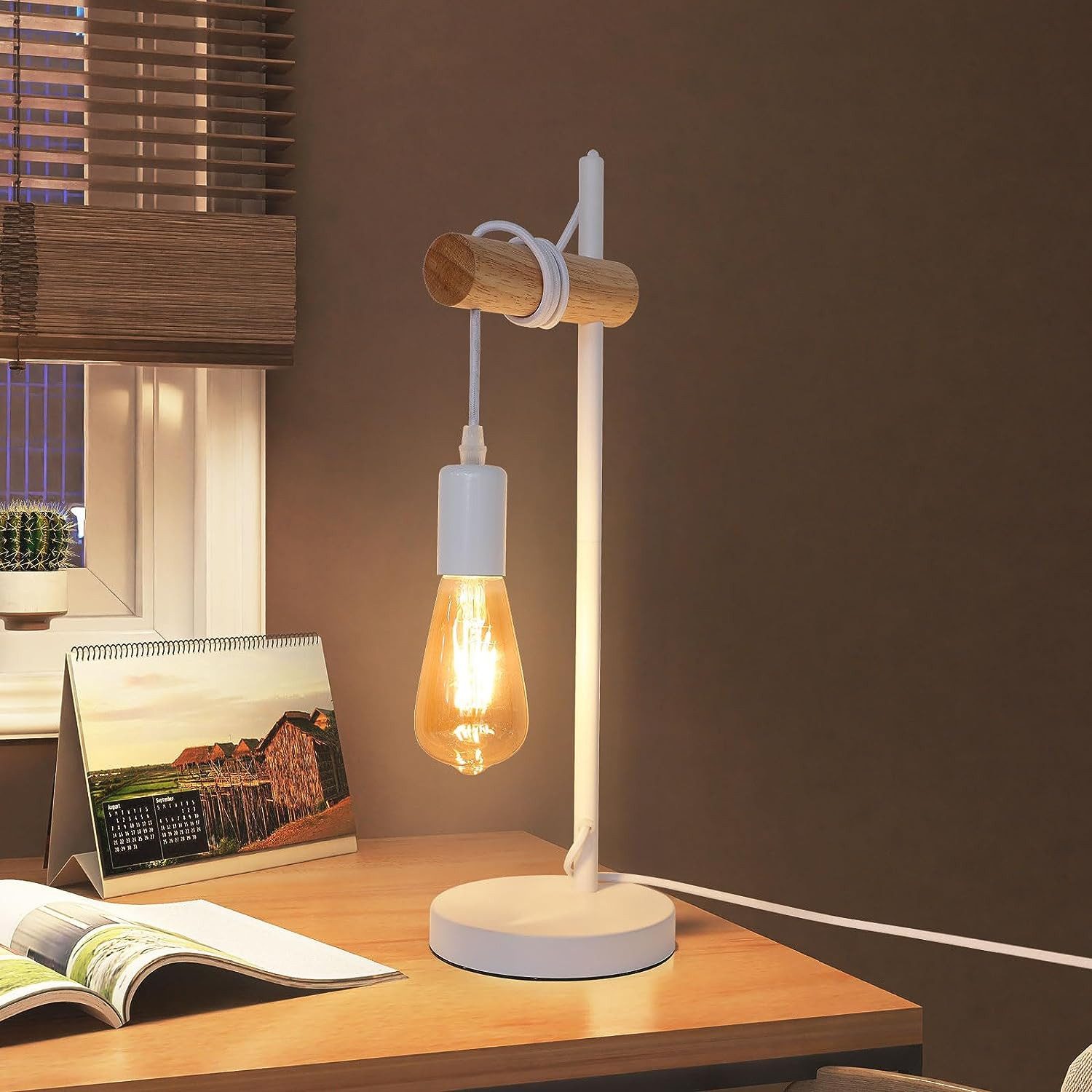 Riserva Schreibtischlampe Nachttischlampe, Leselampe,Vintage Design, für günstig online kaufen