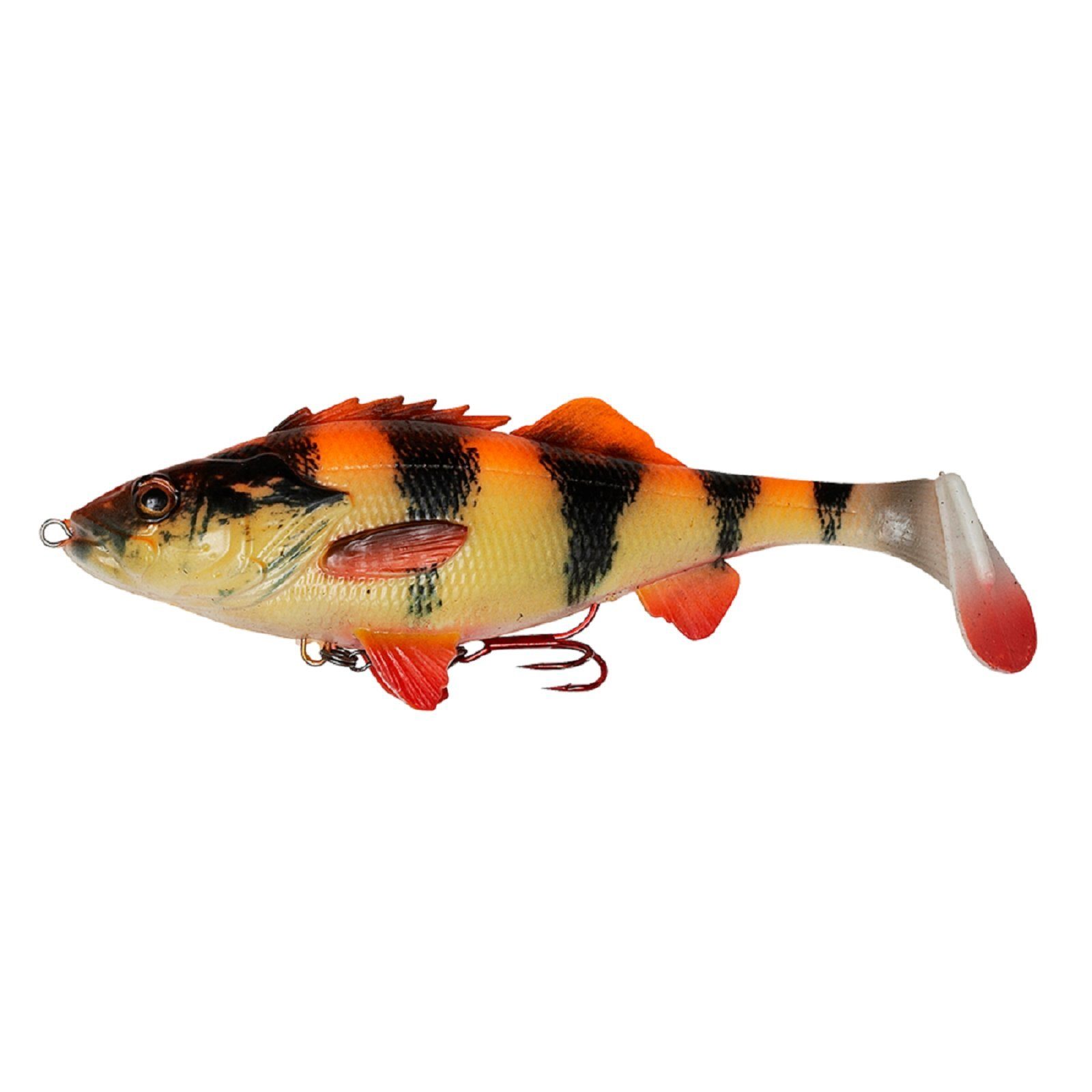 Savage Gear Kunstköder 4D Line Thru PERCH SHAD 20cm 100g sinkend Barsch Gummifisch