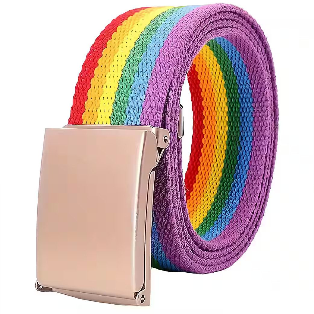 Ware aus aller Welt Koppelgürtel Pride Gürtel – LGBTQ Regenbogen Gürtel für die CSD Community (1-St). Reduzierter Preis € 19,99. Unverbindliche Preisempfehlung € 24,99, (€ 19,99 pro 1 Stk)