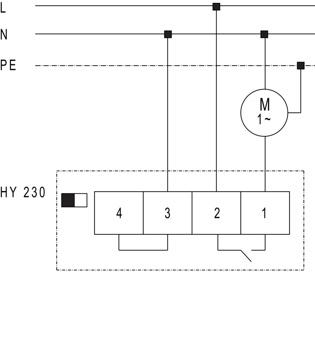 MAICO Hygrostat HY 230 Smart-Home-Steuerelement, Bedienelement außenliegend