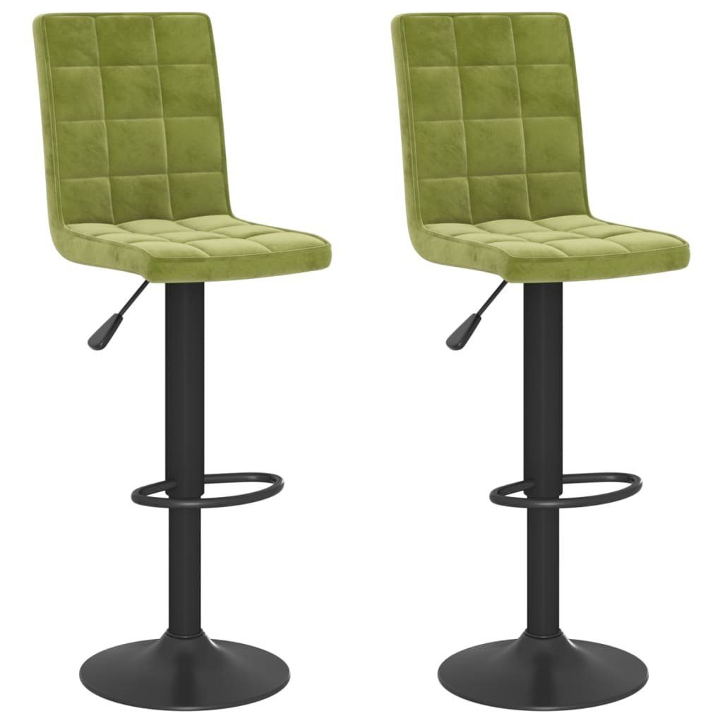 vidaXL Barhocker Barhocker 2 Stk. Hellgrün günstig online kaufen