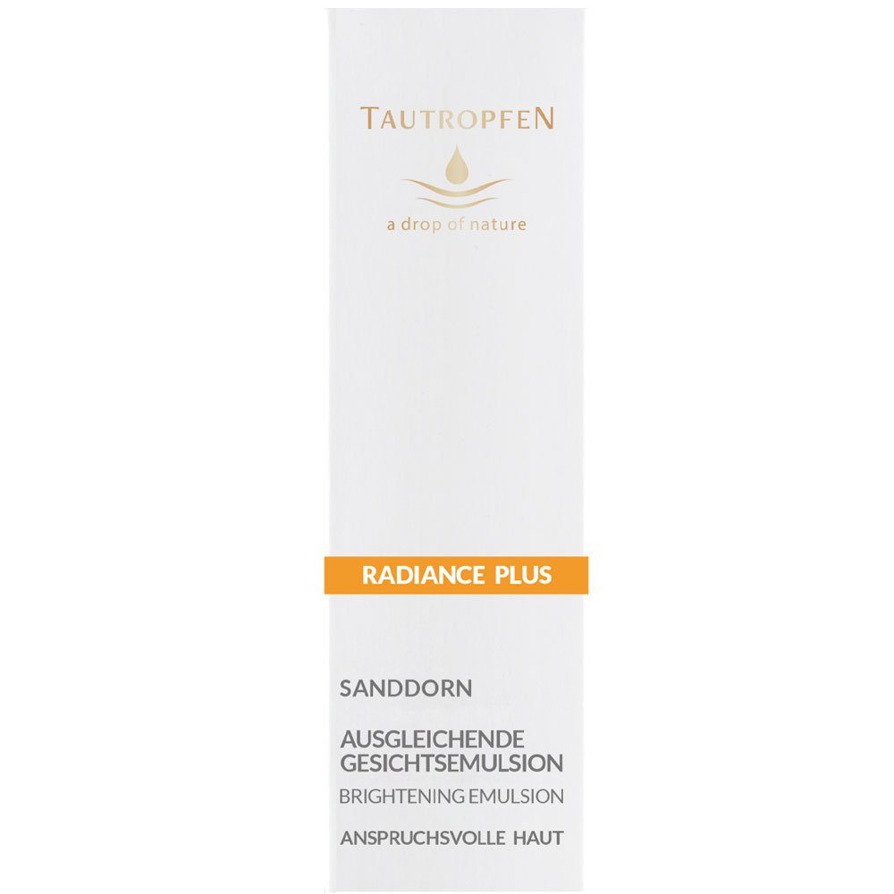 Tautropfen Gesichtspflege Radiance Plus, 50 ml