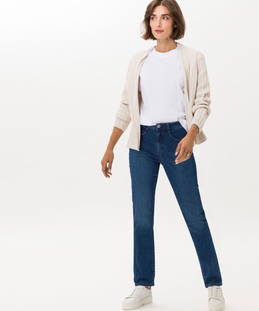 Style MARY Brax blau 5-Pocket-Jeans