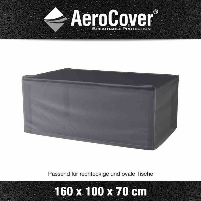 AeroCover Schutzplane Atmungsaktive Schutzhülle für Tische 160x100xH70 cm atmungsaktiv