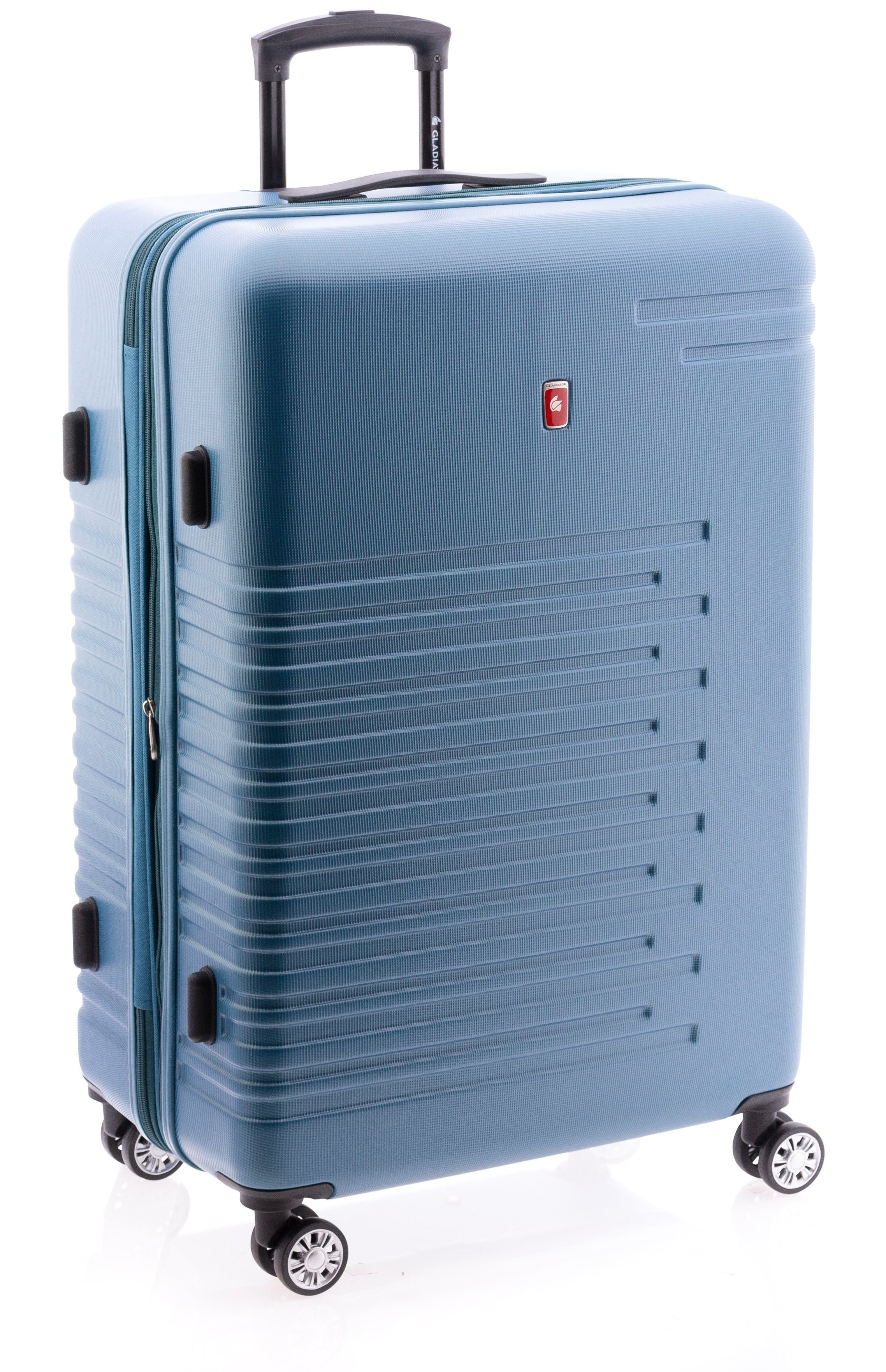 GLADIATOR Hartschalen-Trolley - Koffer 77 cm, 4 Rollen, Dehnfalte, TSA, div. Farben blau