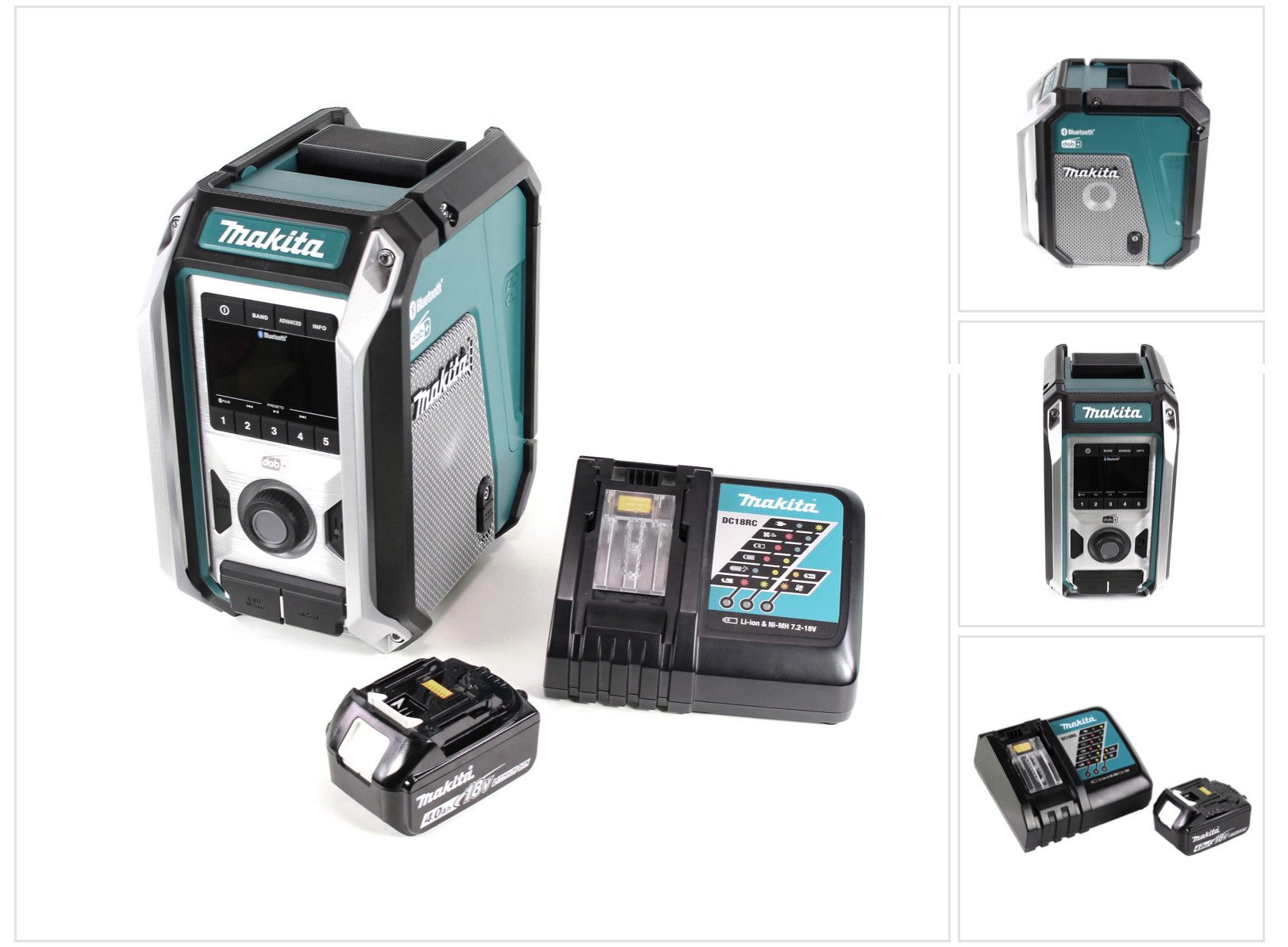 Makita DMR 115 RM1 Akku Baustellenradio 12V Baustellenradio