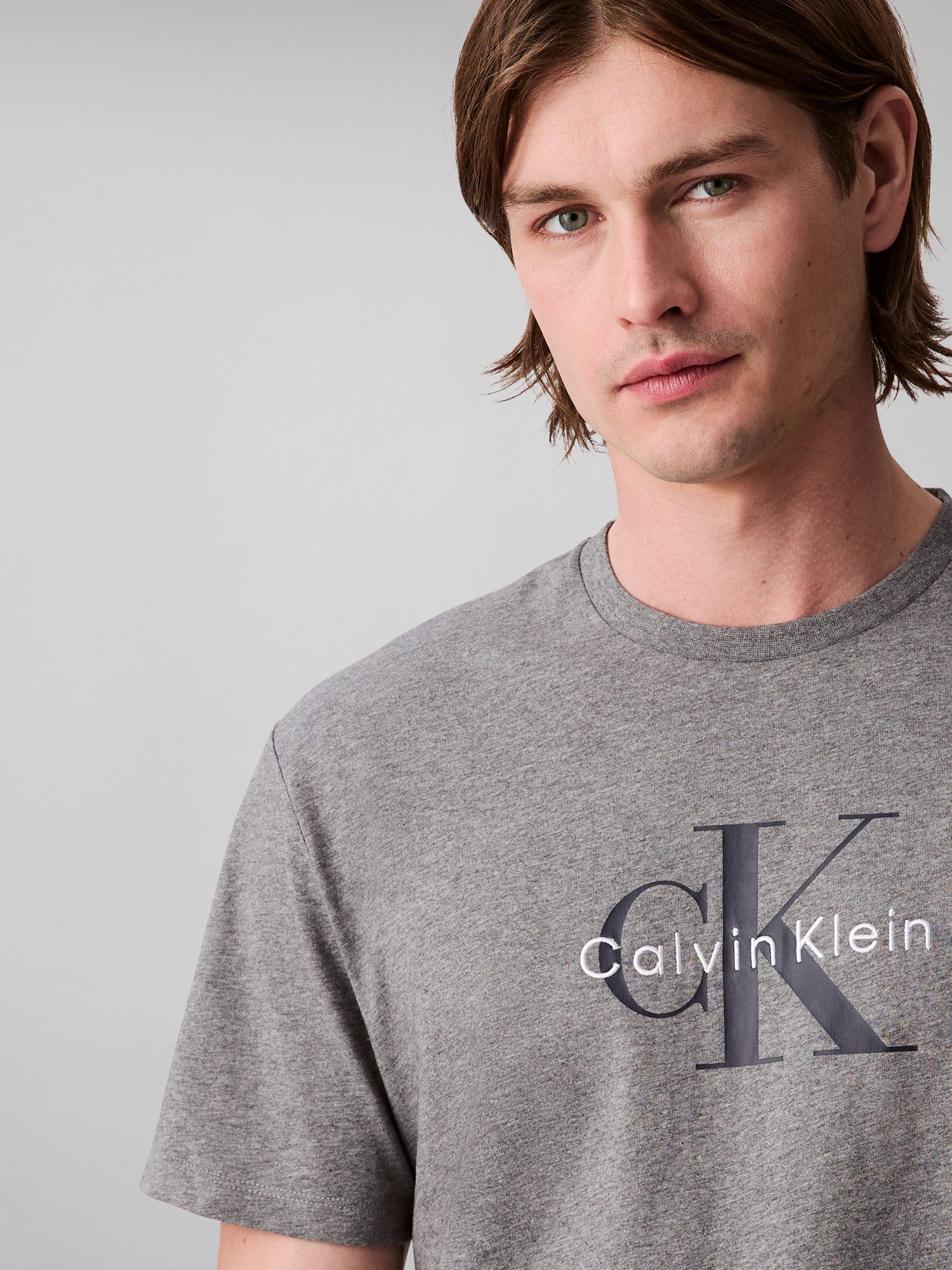 Calvin Klein Jeans T-Shirt SS Hero Monologo Tee 20s Mit Rundhalsausschnitt, regular fit