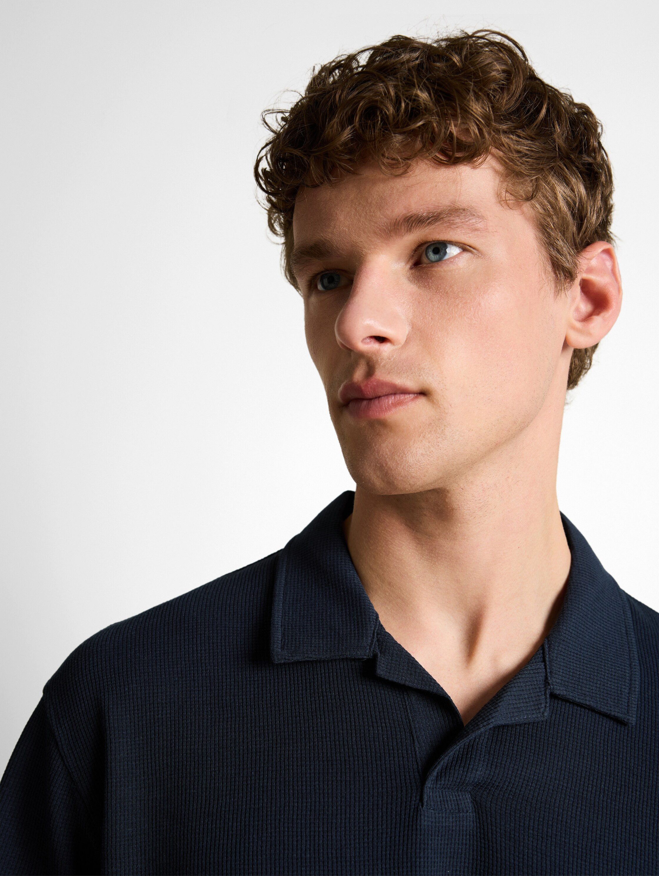 TOM TAILOR Denim Poloshirt mit Polo Kragen