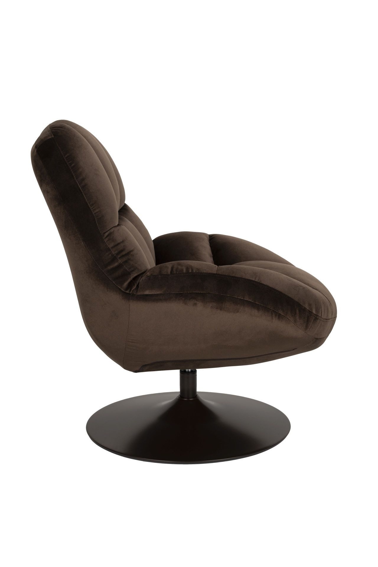 Vintagehaus Loungesessel Retro Drehsessel Beefy