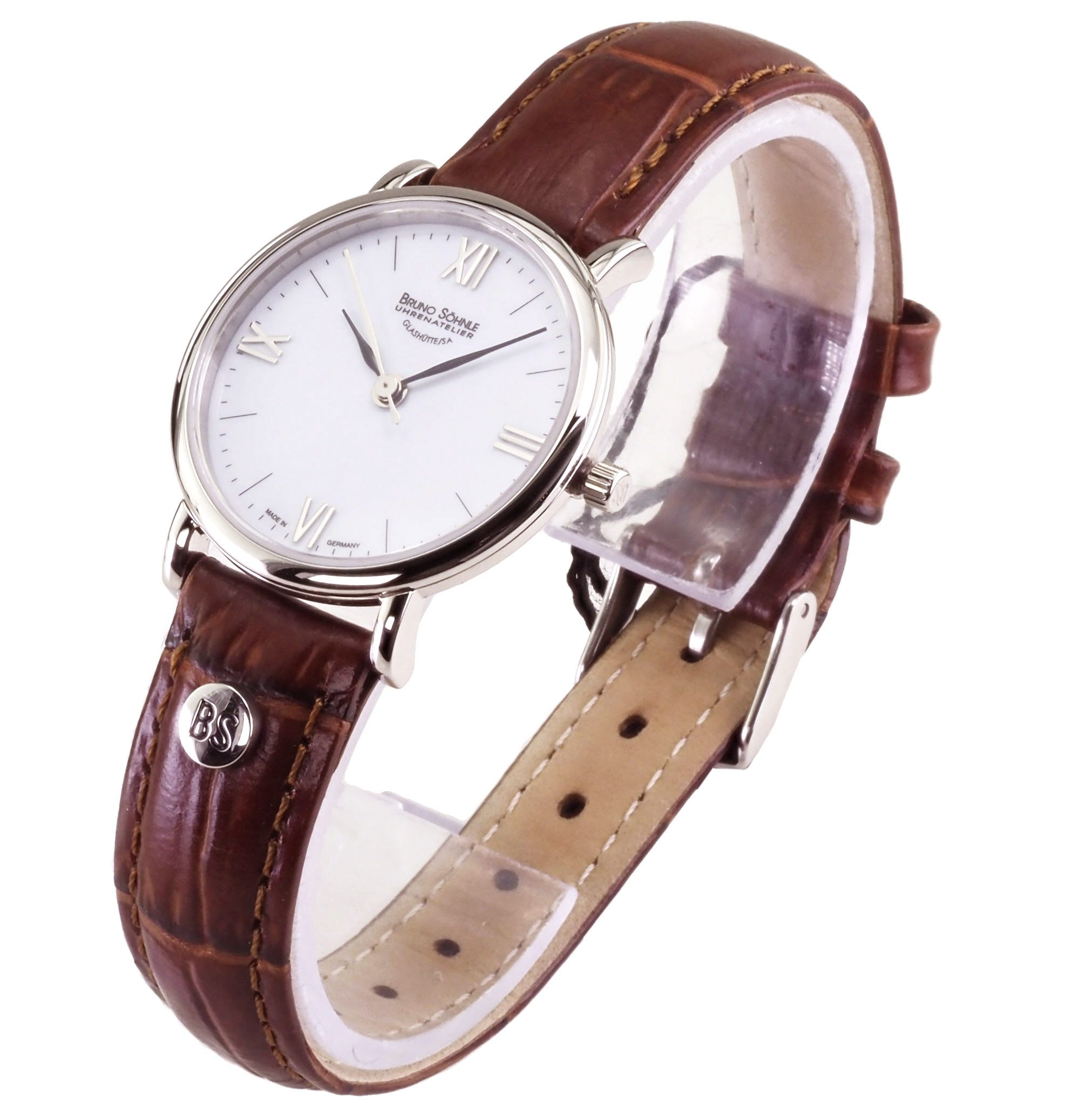 BRUNO SÖHNLE Quarzuhr Damen Uhr 17-13045-971 Nabucco 28 mm Ø