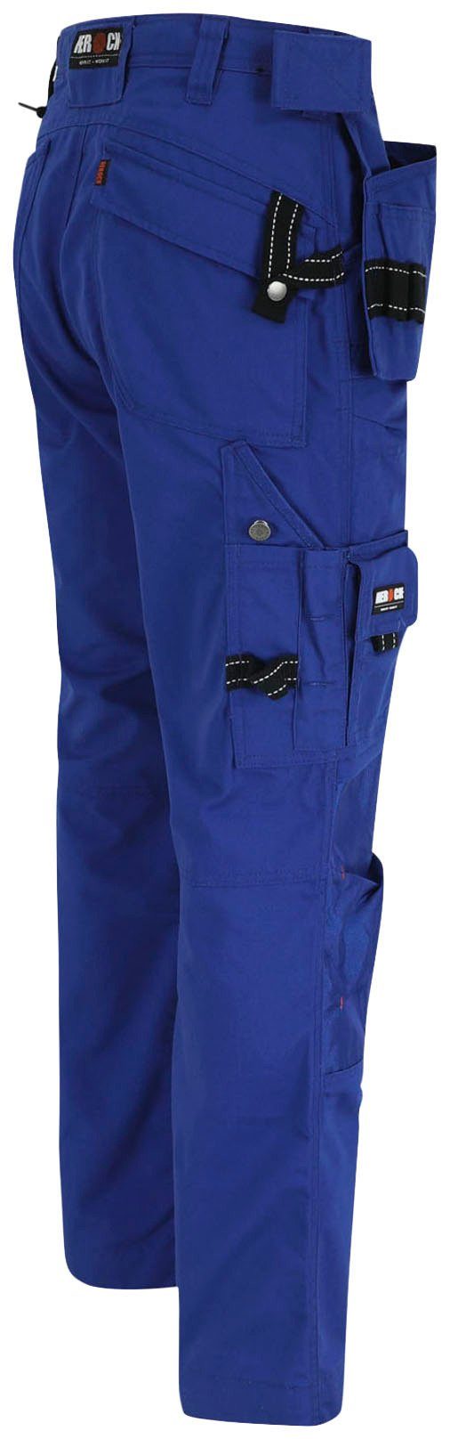(inkl. Taschen Arbeitshose Hose Nageltaschen) Herock blau Wasserabweisend, robust, 11 Dagan