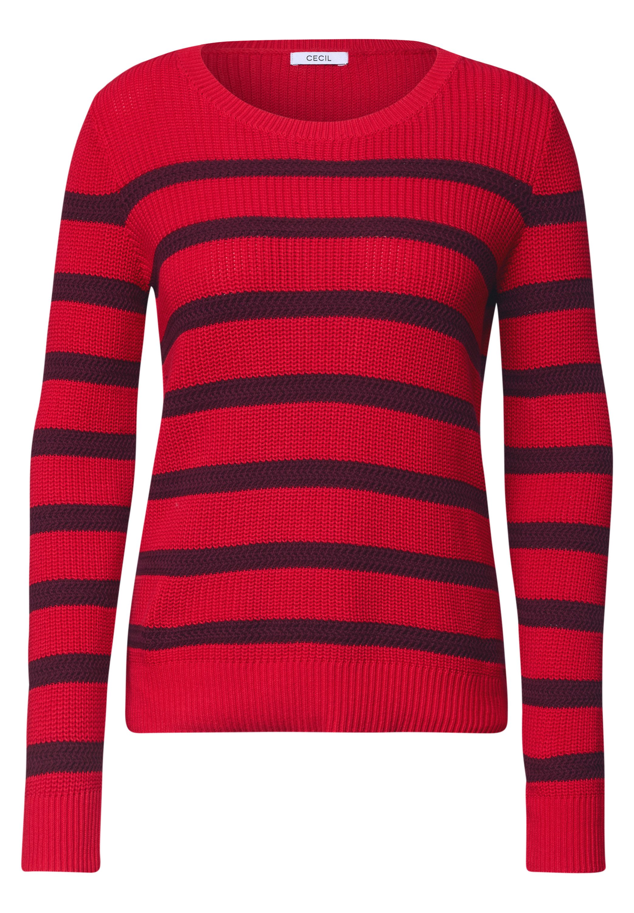 CECIL Strickpullover mit Rundhals und Streifen 59,99 €