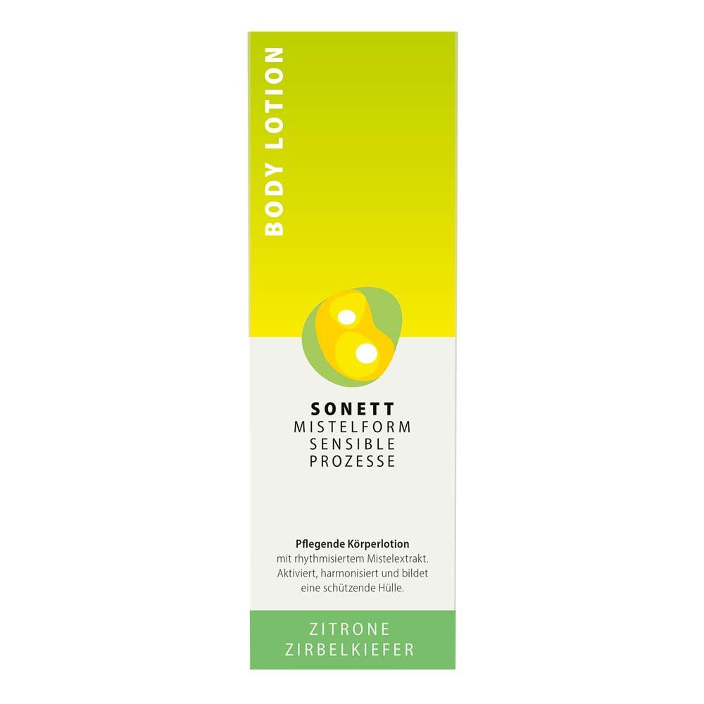 Sonett Körperlotion Mistelform Body Lotion - Zitrone Zirbelkiefer 145ml