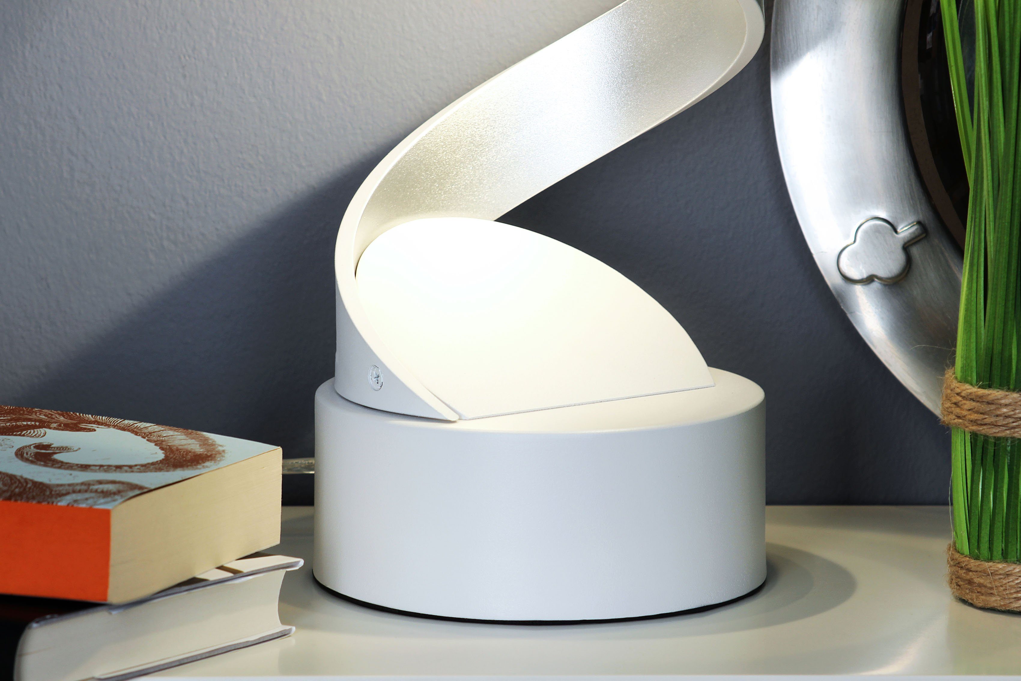 LUCE Design Warmweiß HELIX, LED fest integriert, LED Tischleuchte