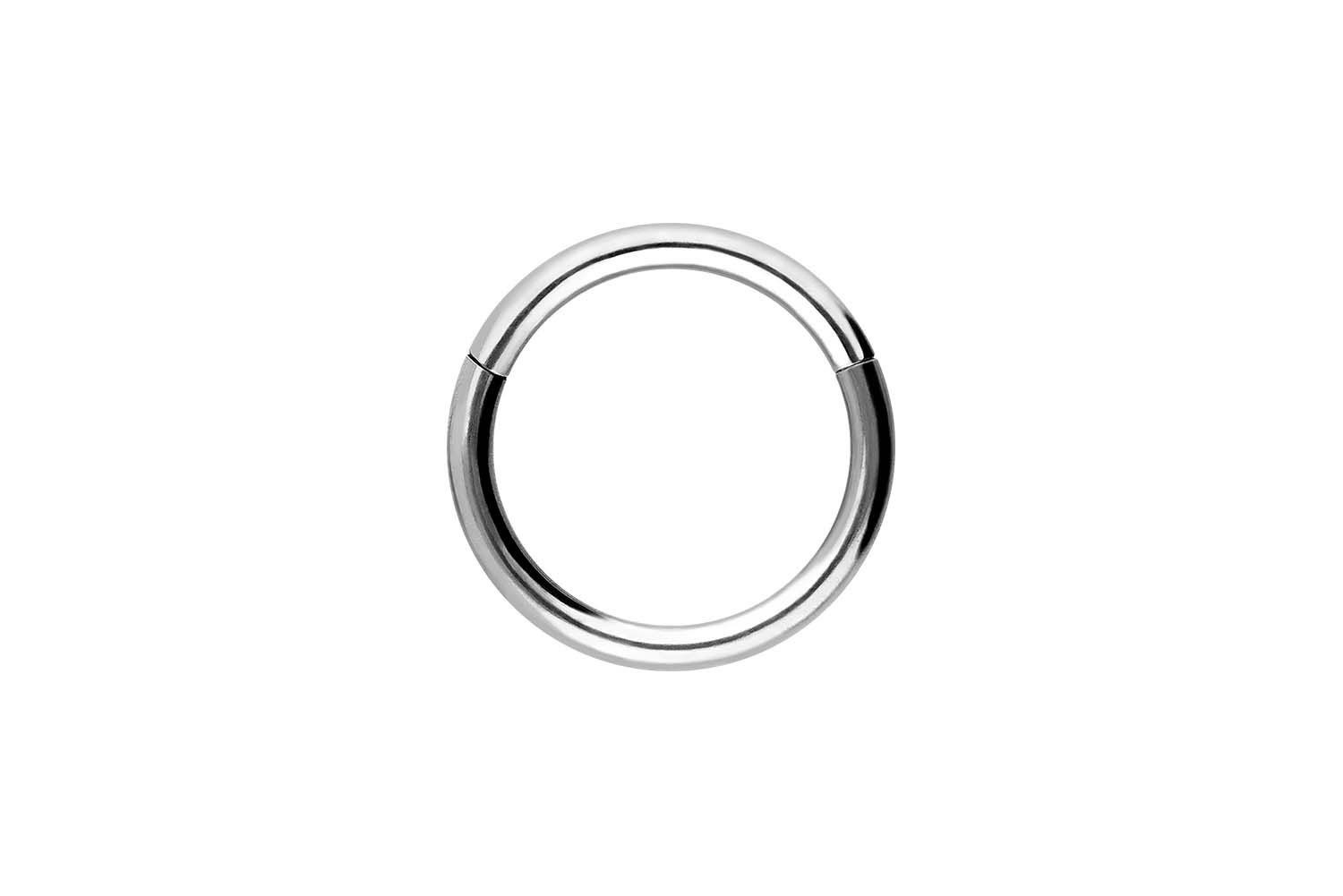 PIERCINGLINE Nasenpiercing Titan Segmentring Clicker Ohrpiercing Septum Nase (Clicker, 1-tlg), Ohrpiercing für Conch, Helix, Tragus, Daith, Lobe