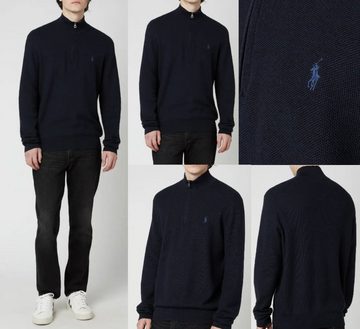 Ralph Lauren Strickpullover POLO RALPH LAUREN Half Zip Pullover Troyer Sweater Sweatshirt Pulli Ju