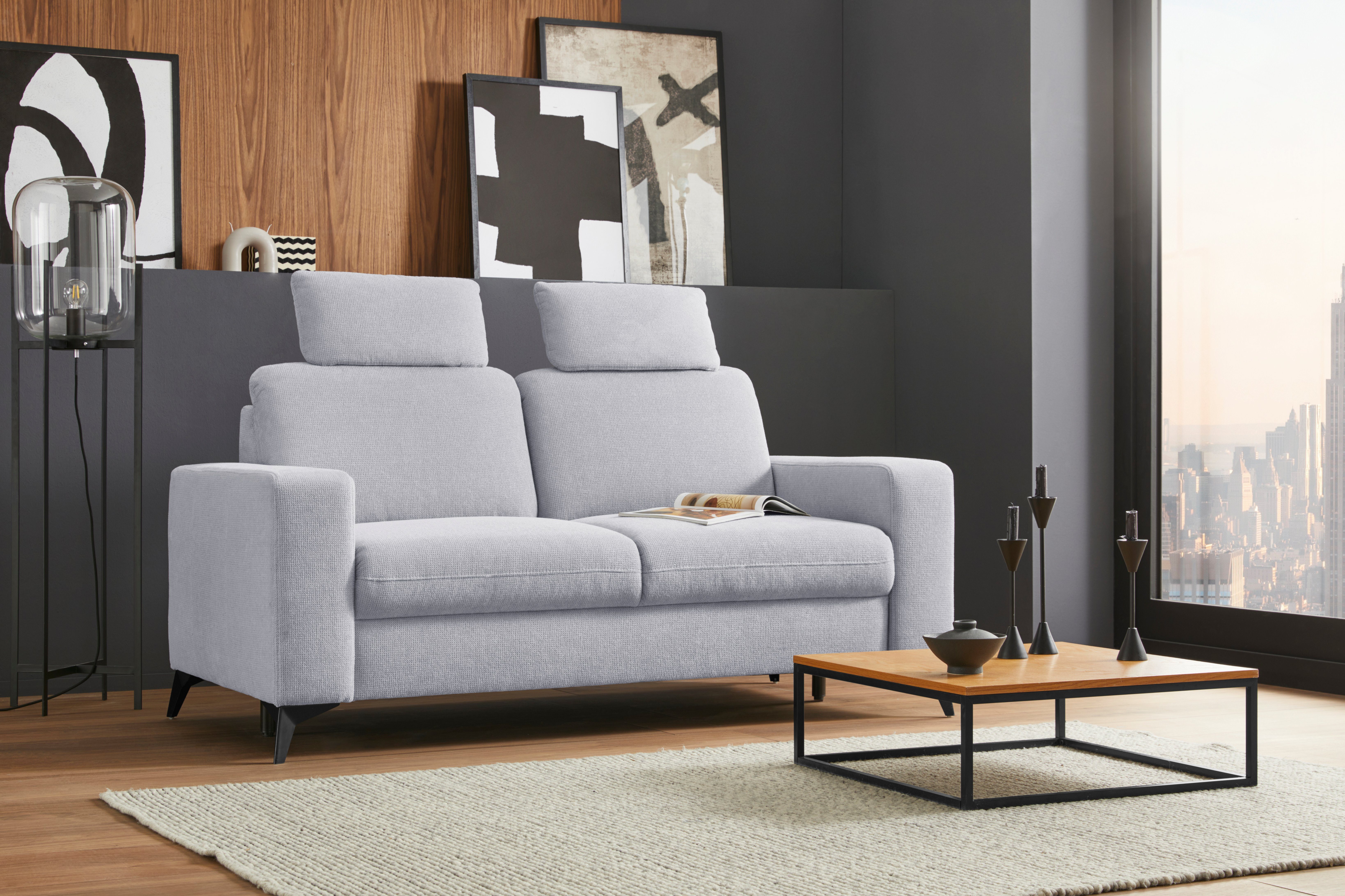 Home affaire 2-Sitzer Lolland, mit Federkern, auch mit abwischbarem Bezug