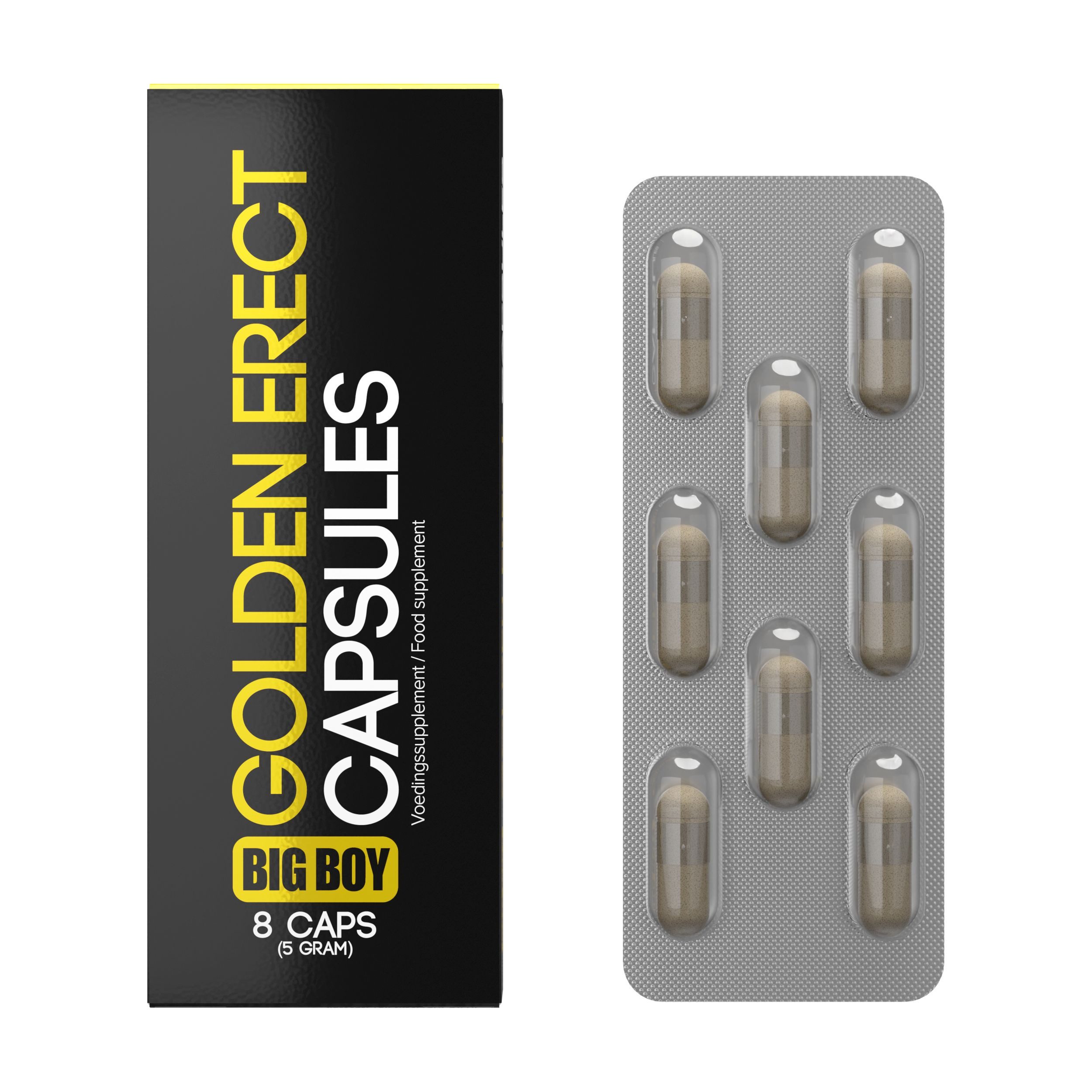 Big Boy Intimcreme Golden Erect Tabs