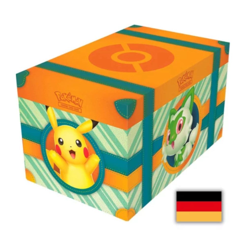 The Pokémon Company International Spiel Pokemon Paldea Abenteuer-Koffer (deutsch) - 6 Booster