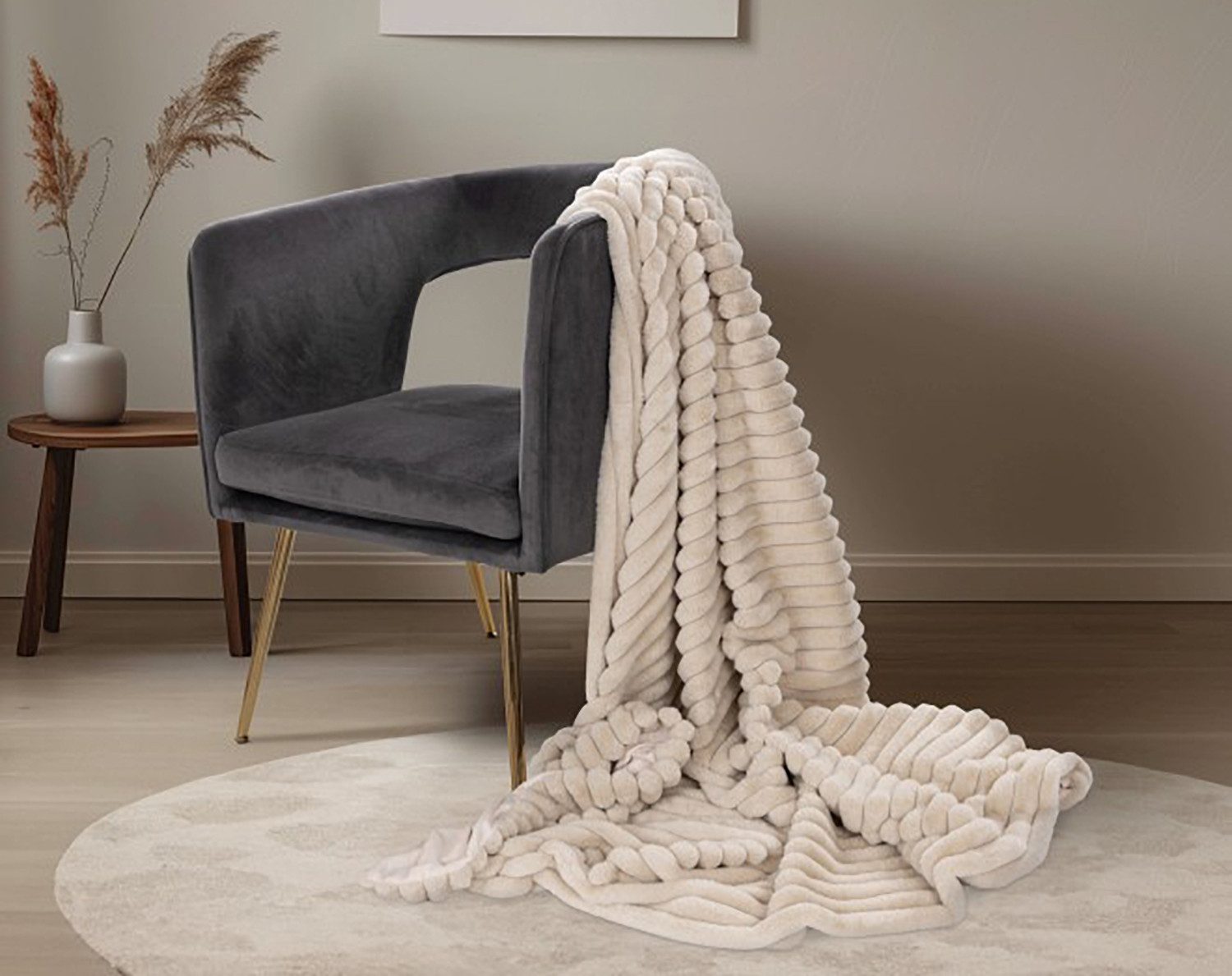 Wohndecke PLUSH, GMD Living, superweiche flauschige günstig online kaufen