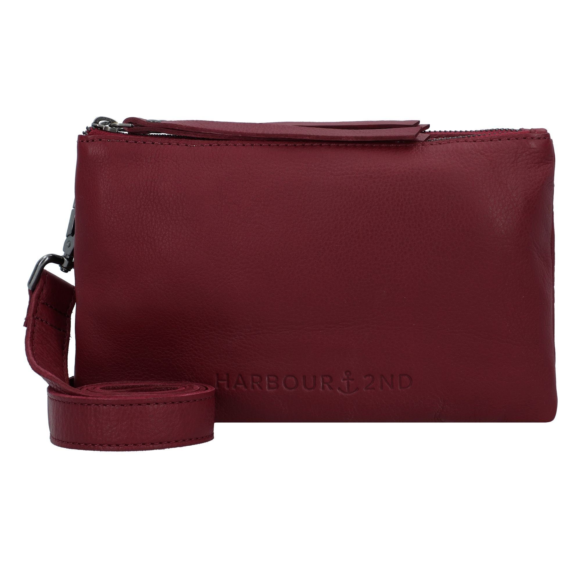 Umhängetasche Just HARBOUR 2nd raspberry Leder red Pure,