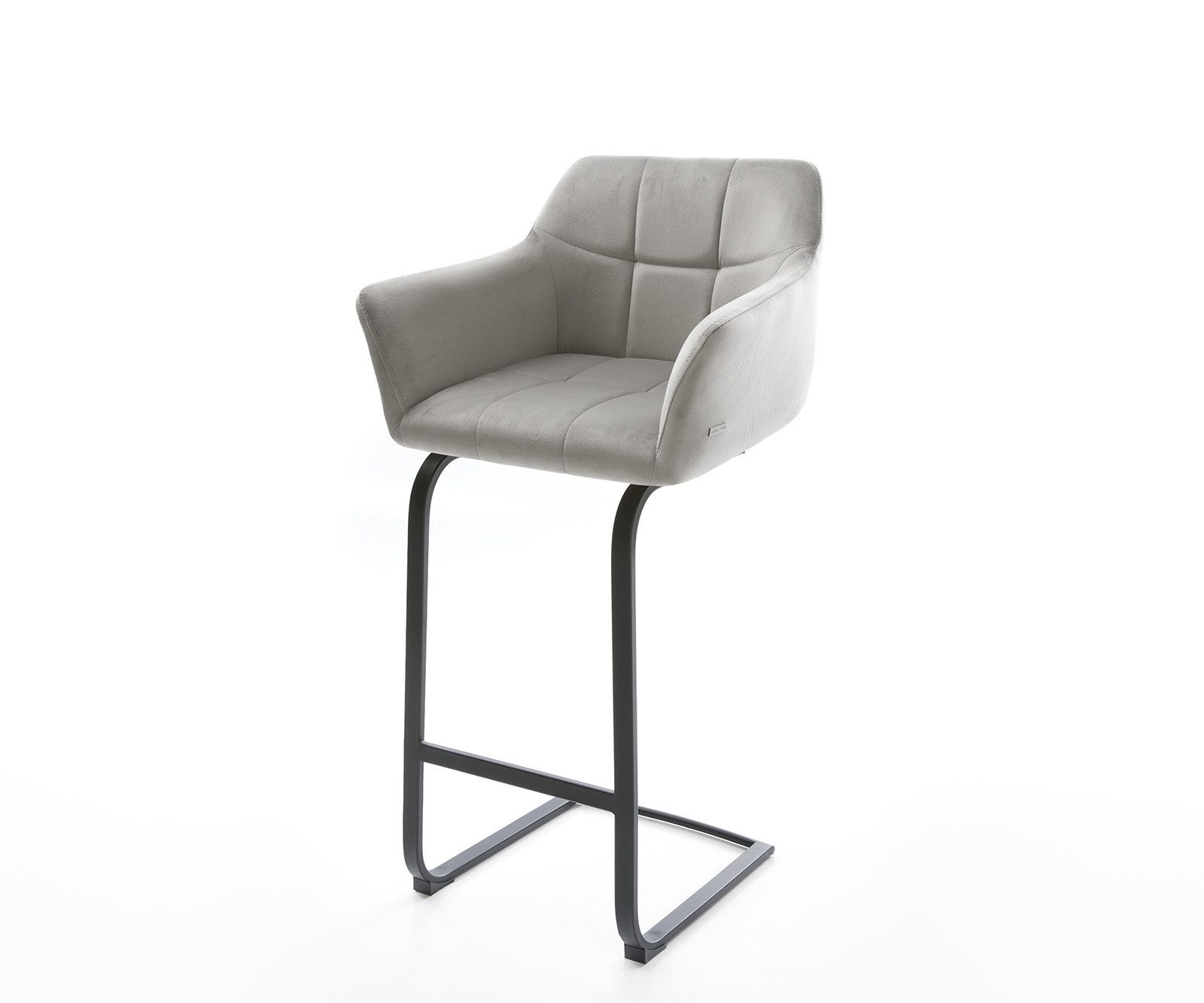 DELIFE Barhocker Yulo-Flex, Freischwinger flach Metall günstig online kaufen