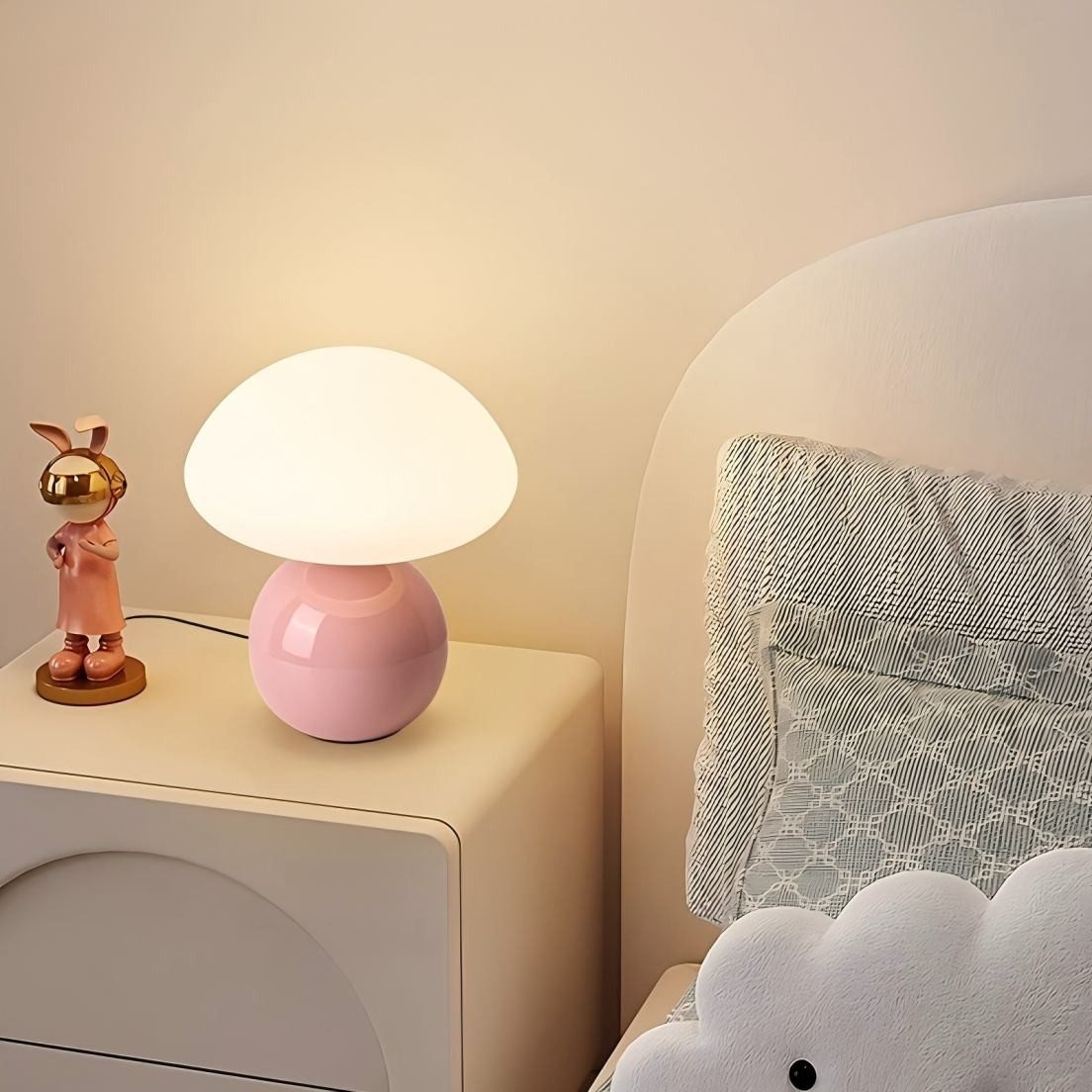 JDONG LED Nachttischlampe Dimmbare Tischlampe Dekolampe– günstig online kaufen