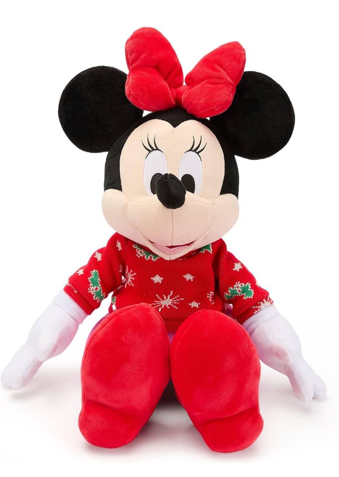 Disney Kuscheltier großes Minnie Maus Kuscheltier 40cm Disneyland Rot Kollektion
