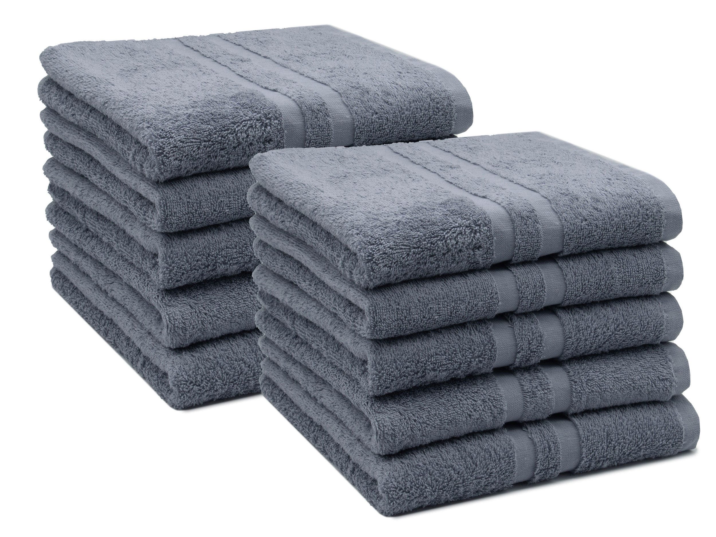 ZOLLNER Handtücher, Walkfrottier (6-St), 50 x günstig online kaufen