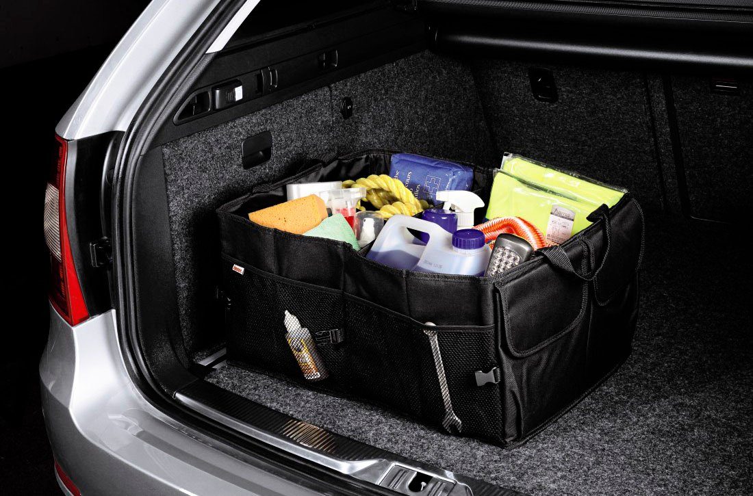 Hama Aufbewahrungstasche Auto Kofferraumtasche/Organizer, groß faltbar, 53 x 38,5 x 27 cm, Auto Kofferraumtasche/Kofferraum Organizer, faltbar, 53x38,5x27 cm