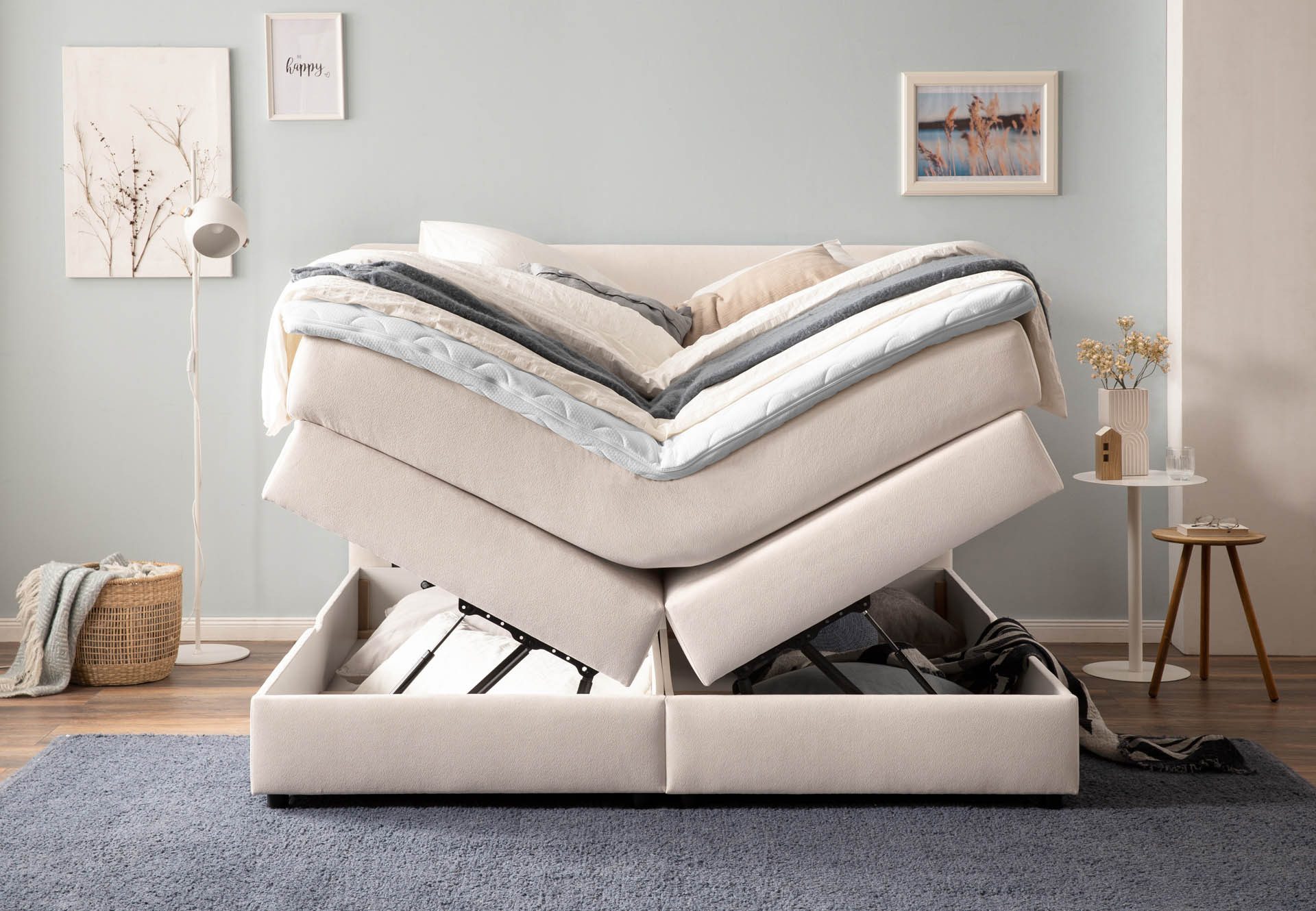 Belanoti Boxspringbett LOFT (Boxspringbett 180x200 mit günstig online kaufen
