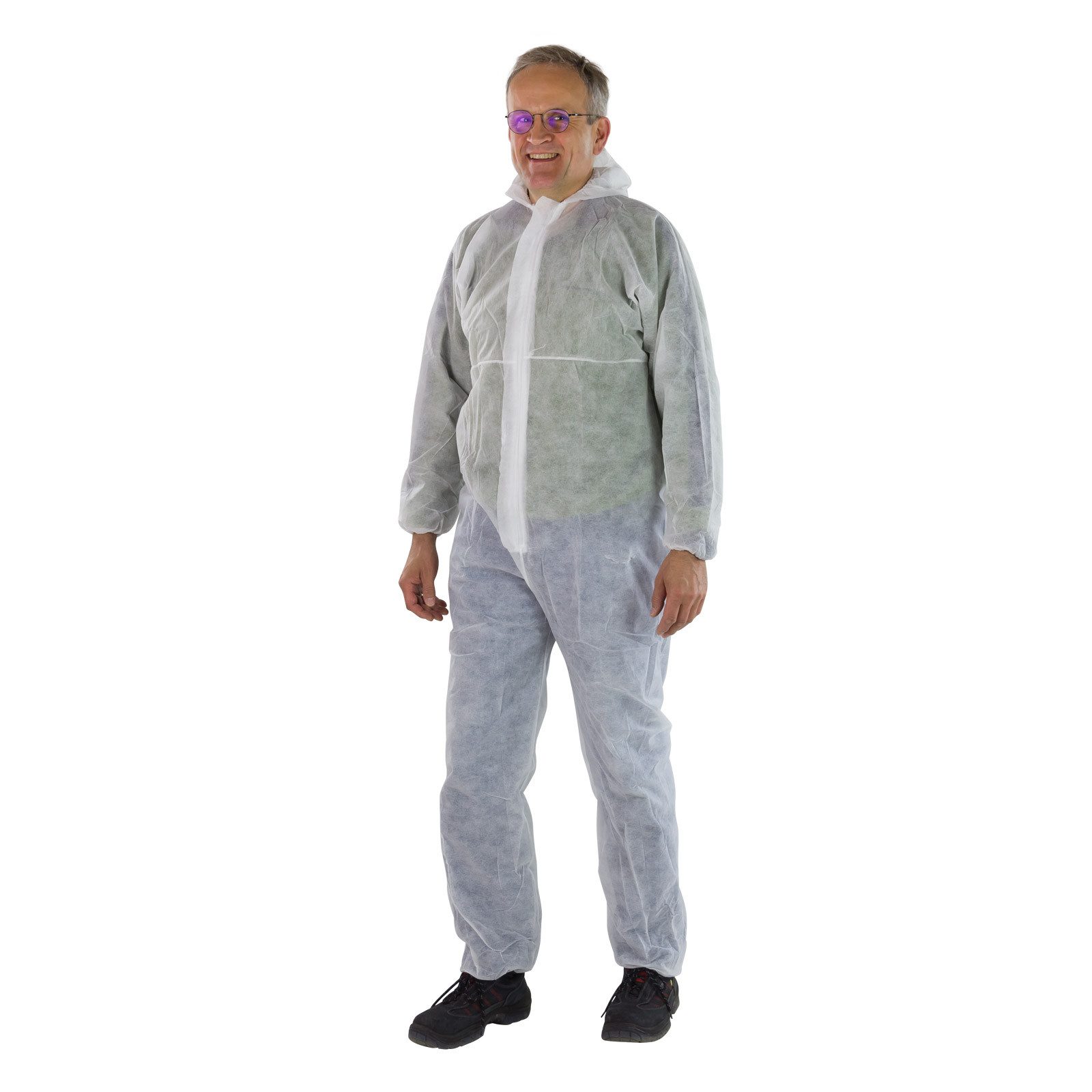 DEMA Maleranzug Einweg Overall Gr. XXXL weiß PP 40g/qm günstig online kaufen
