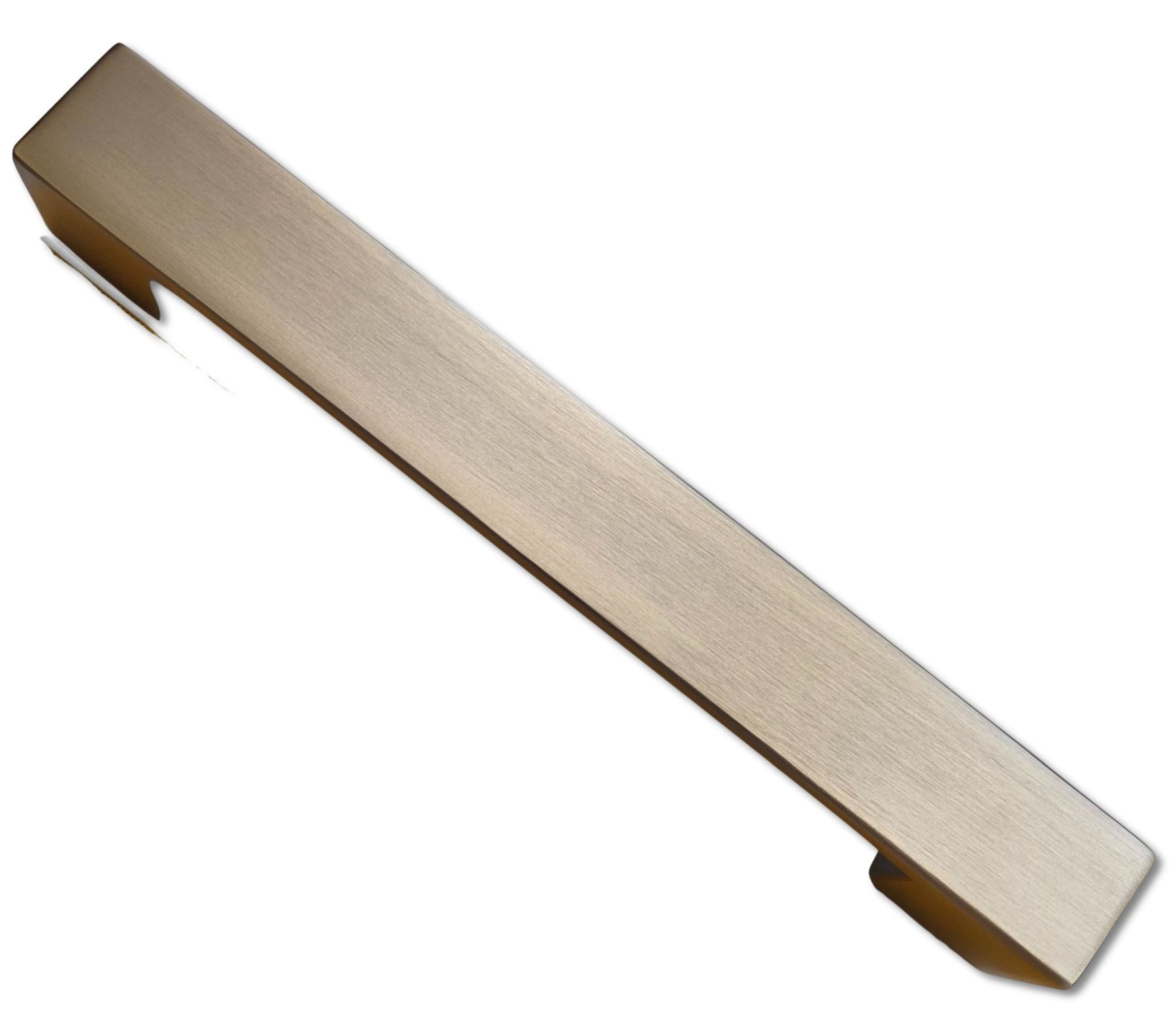 livingpoint24 Möbelgriff Möbelgriff BA 160mm Küchengriff Edelstahloptik matt Schrankgriff eckig (1-St., 21), Modern