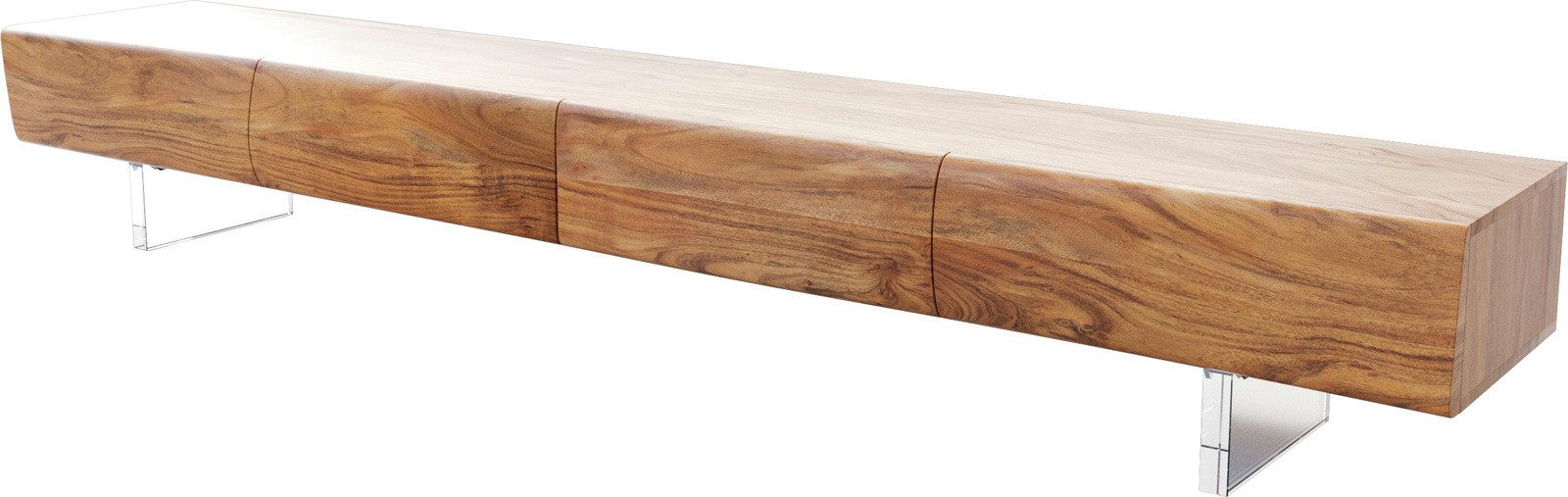 DELIFE Lowboard New, Live-Edge Akazie Natur günstig online kaufen