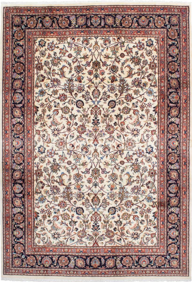 Orientteppich Mashhad 199x289 Handgeknüpfter Orientteppich / Perserteppich, Nain Trading, rechteckig, Höhe: 12 mm