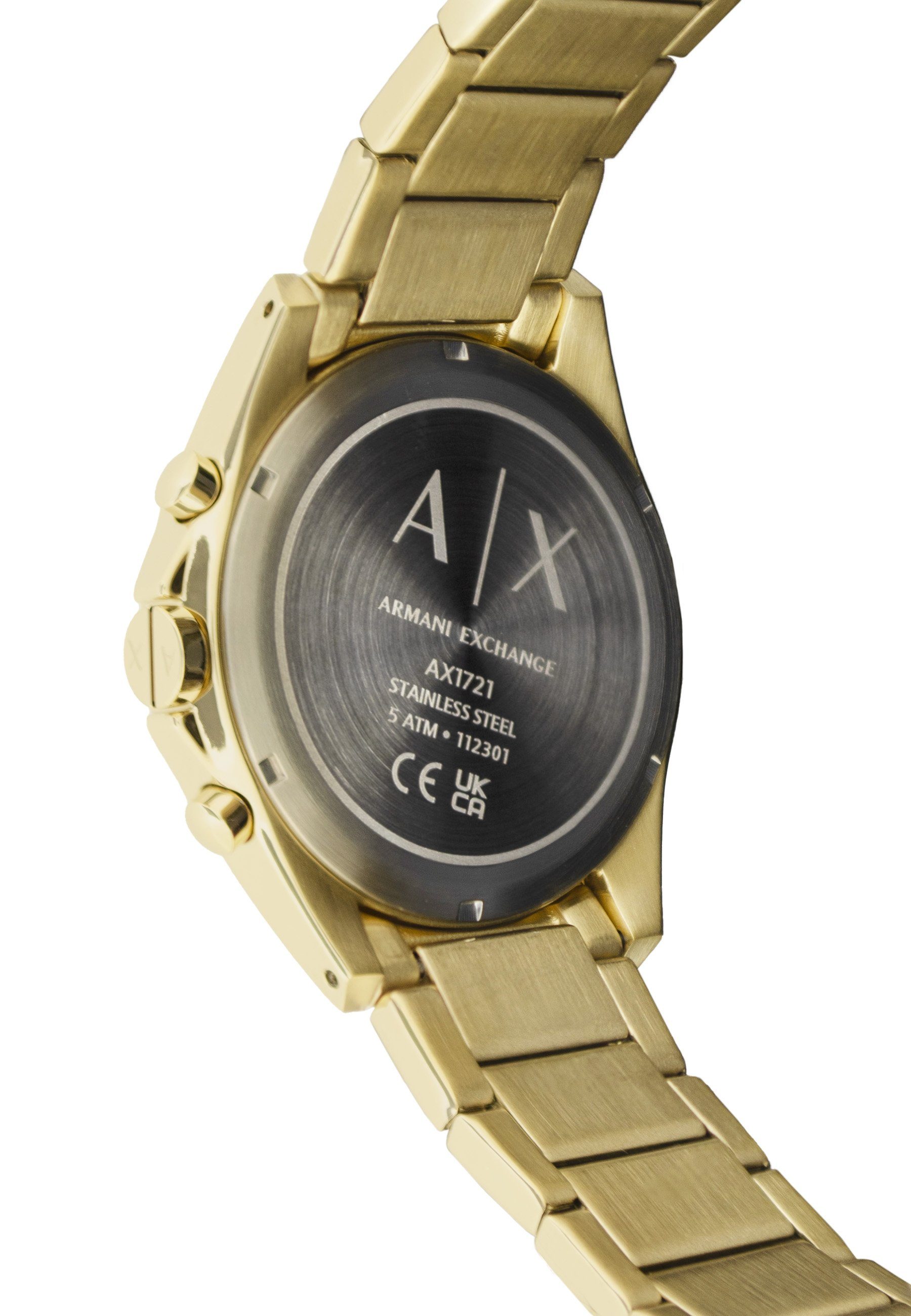 ARMANI EXCHANGE Quarzuhr The Golden Classic Chronograph Edelstahl