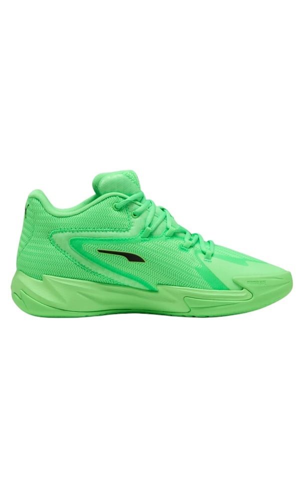 PUMA Hallen-Indoorschuhe Dagger (Basketball) grün Herren Badmintonschuh
