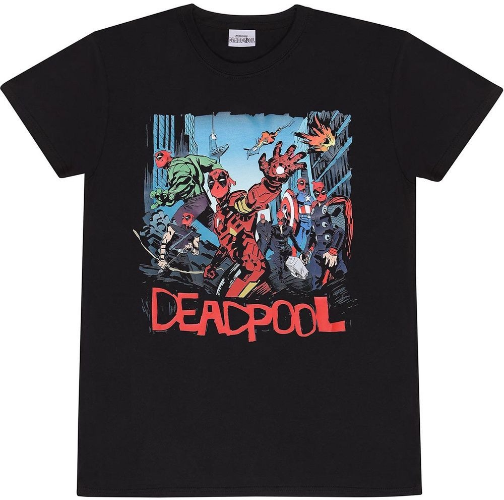 Deadpool T-Shirt Avengers Spoof T-Shirt